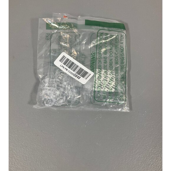 Command 45 Mini Light Clips with Adhesive Strips, Clear, Damage-Free Wall Mount - Picture 4 of 6